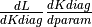 \frac{dL}{d Kdiag} \frac{dKdiag}{dparam}