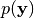 p(\mathbf{y})