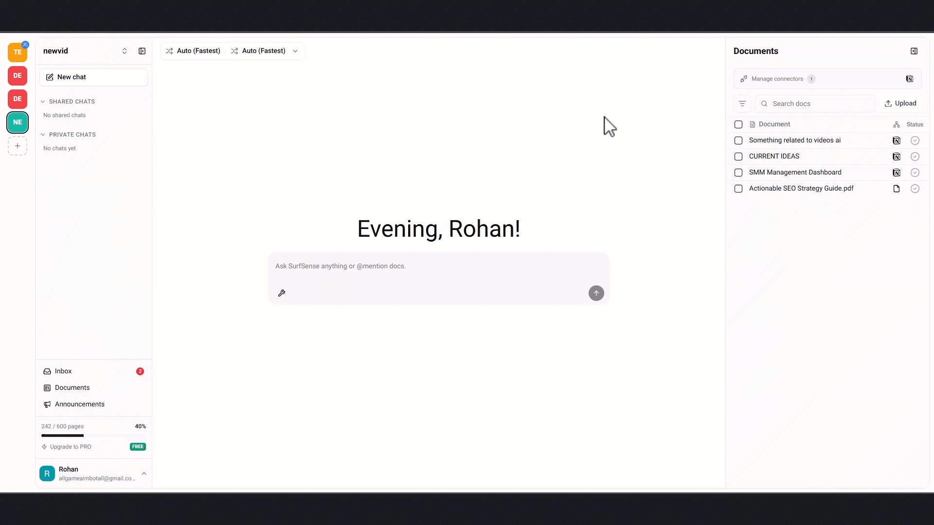 Document Mention QNA