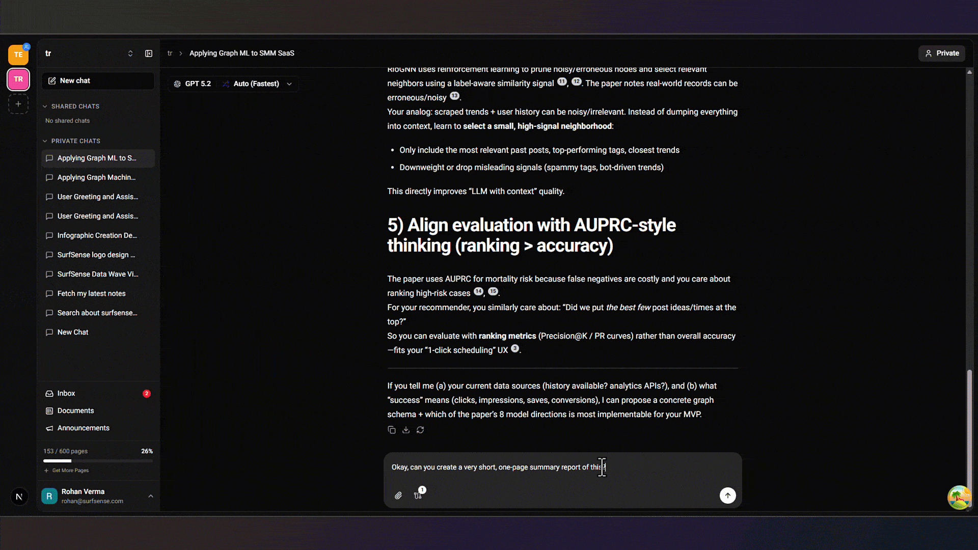 Geração de Relatórios