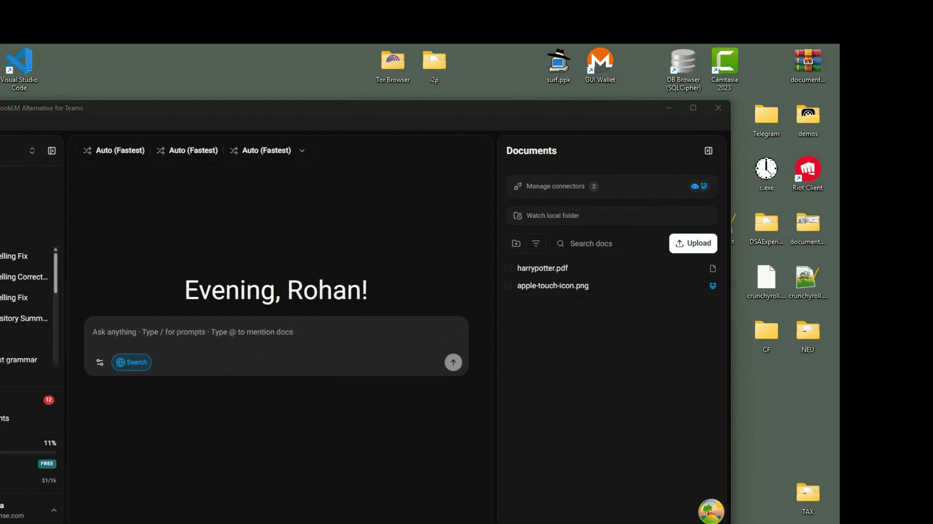 Watch Local Folder
