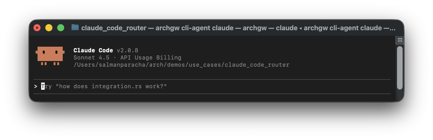 high-level network architecture for ArchGW